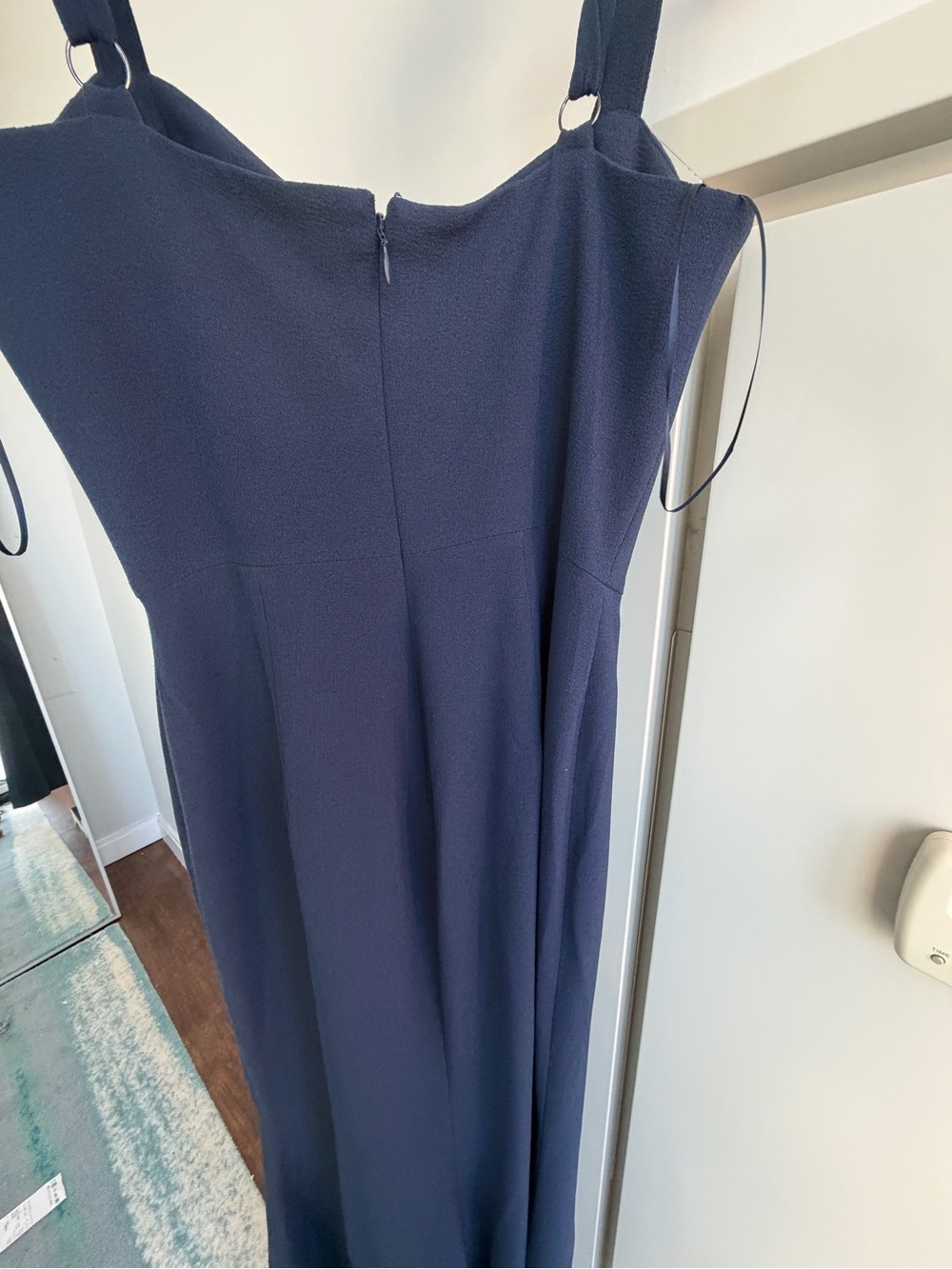 Dress the population Long Navy  Bridesmaids Dress